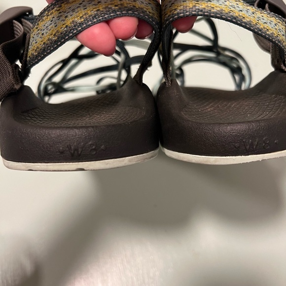 Chacos Women’s Triple Strap Shoes Size 8 - Picture 4 of 5